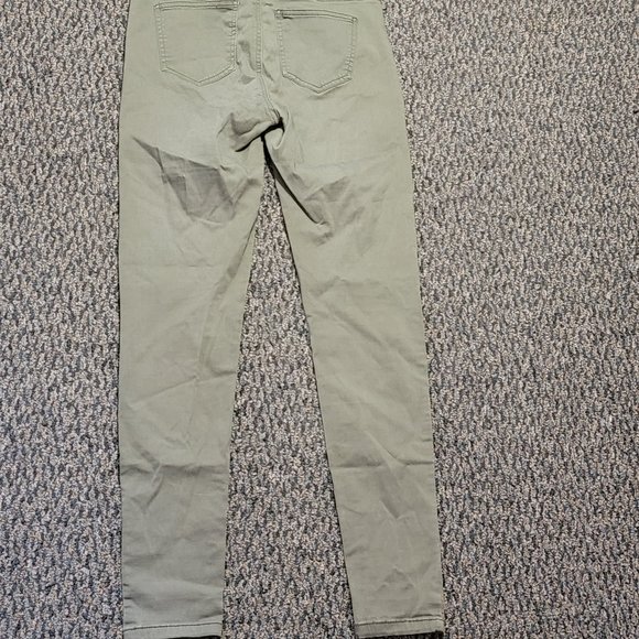 Celebrity Pink Moss Green Stretch Jeans Size 5 Waist 27 - Picture 15 of 16